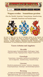 Mobile Screenshot of herrndorff-heraldik.de